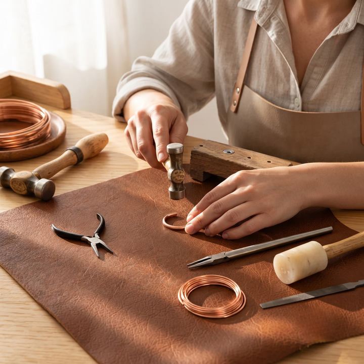 Copper Soul Slick Copper Toe Ring