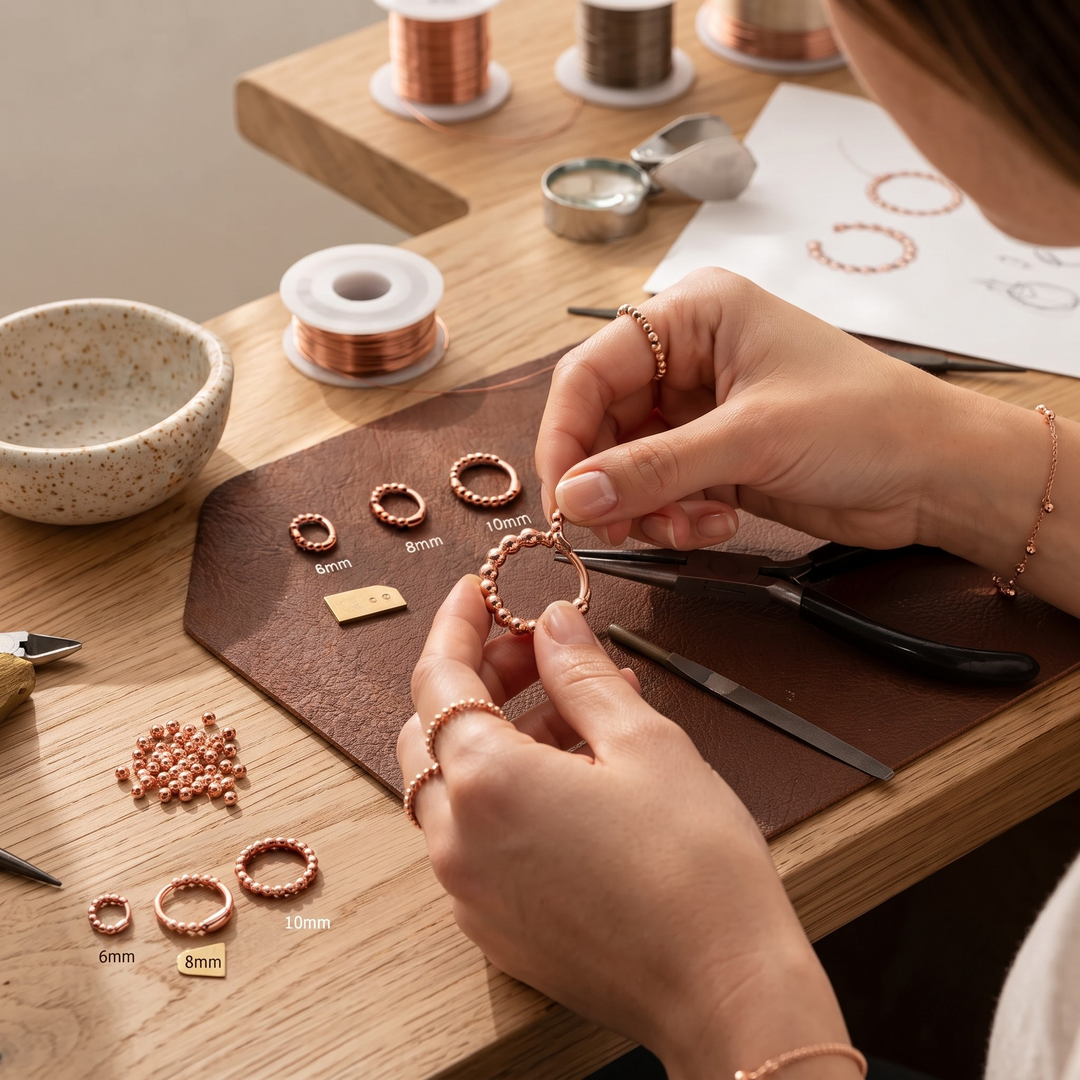 Copper Soul Smal Copper Earrings