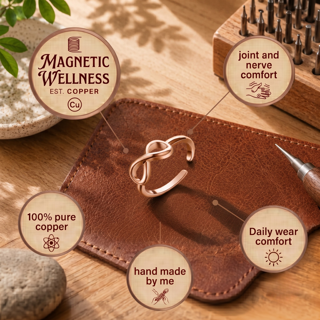 Copper Soul Loop Copper Toe Ring