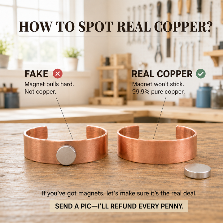 Copper Soul Fret Copper Bracelet