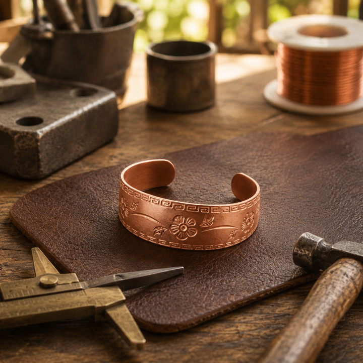 Copper Soul Fret Copper Bracelet