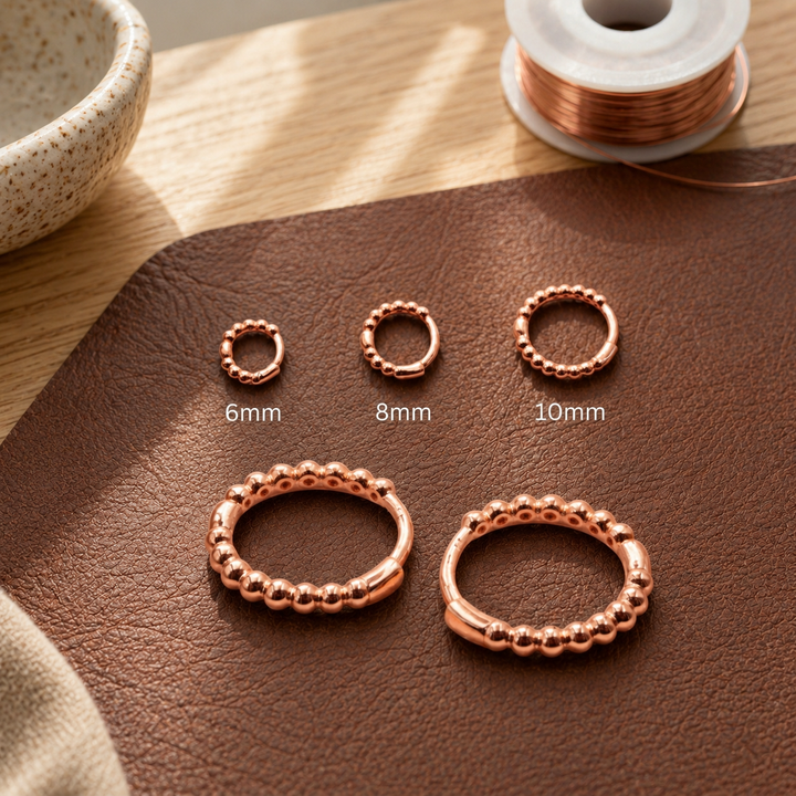 Copper Soul Smal Copper Earrings