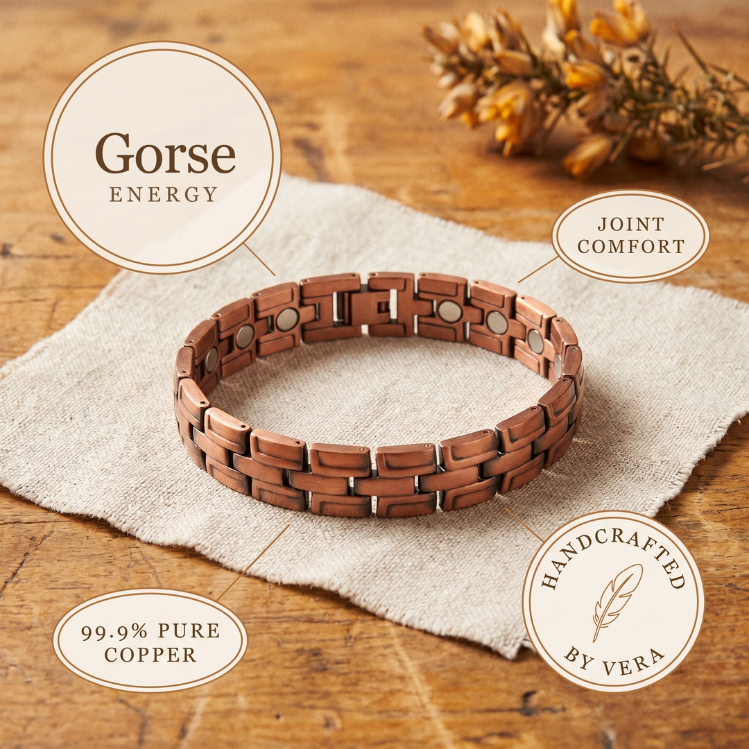 Copper Soul  Gorse Men's Copper Bracelet