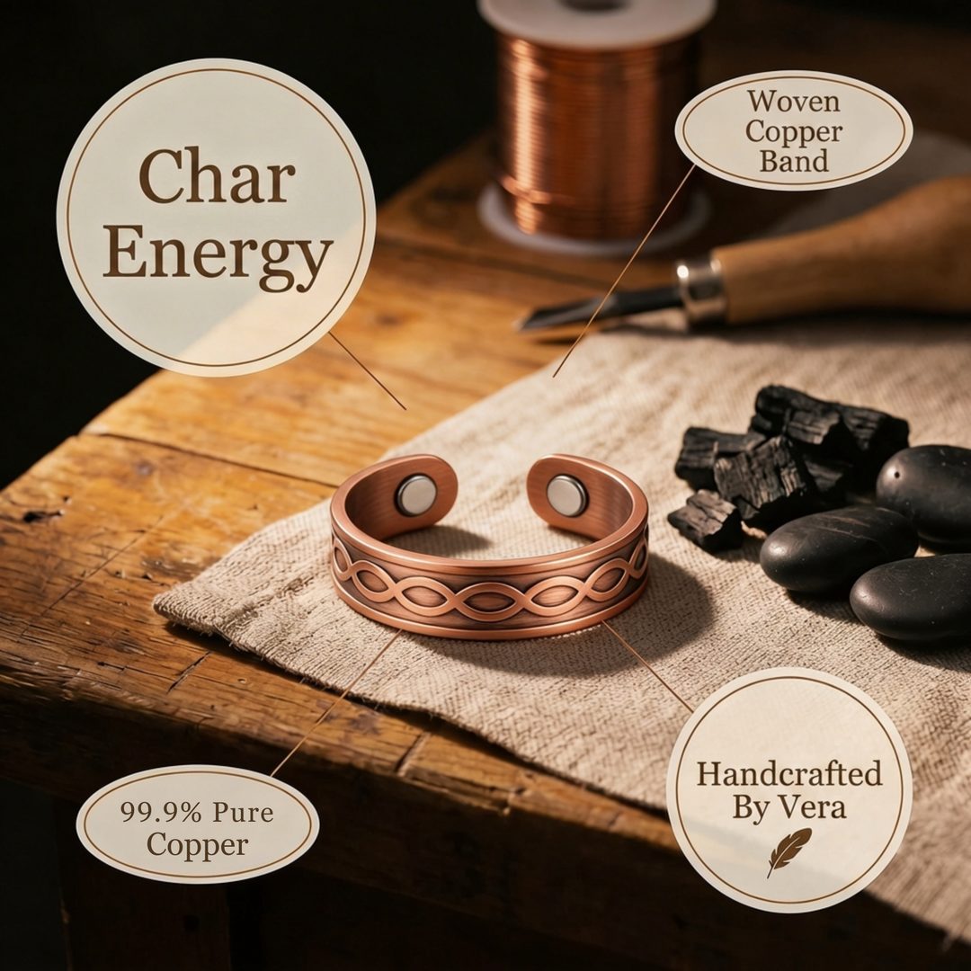 Copper Soul Char Copper Ring