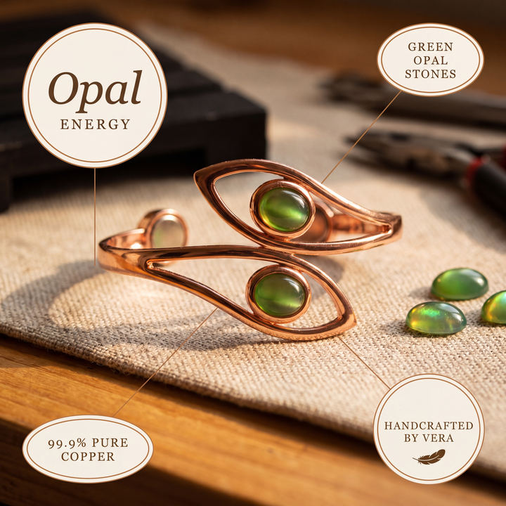 Copper Soul Opal Copper Bracelet