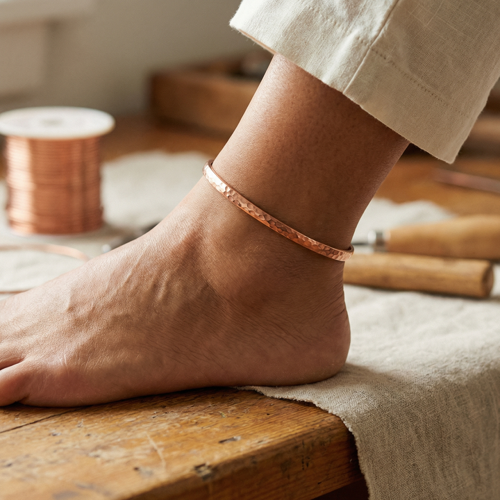 Copper Soul Sand Copper Anklet