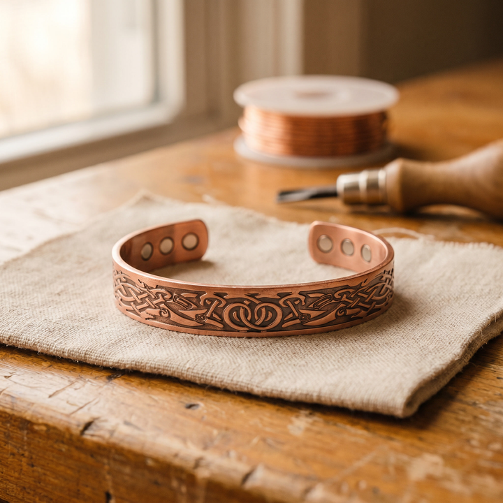 Copper Soul Moss Copper Bracelet
