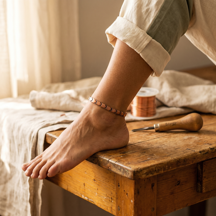 Copper Soul Shore Copper Anklet