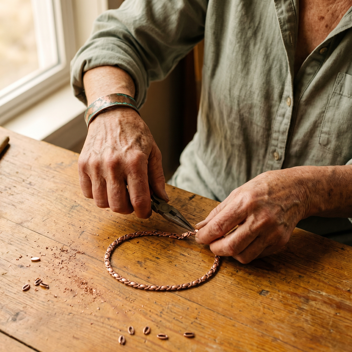 Copper Soul Cedar Copper Necklace