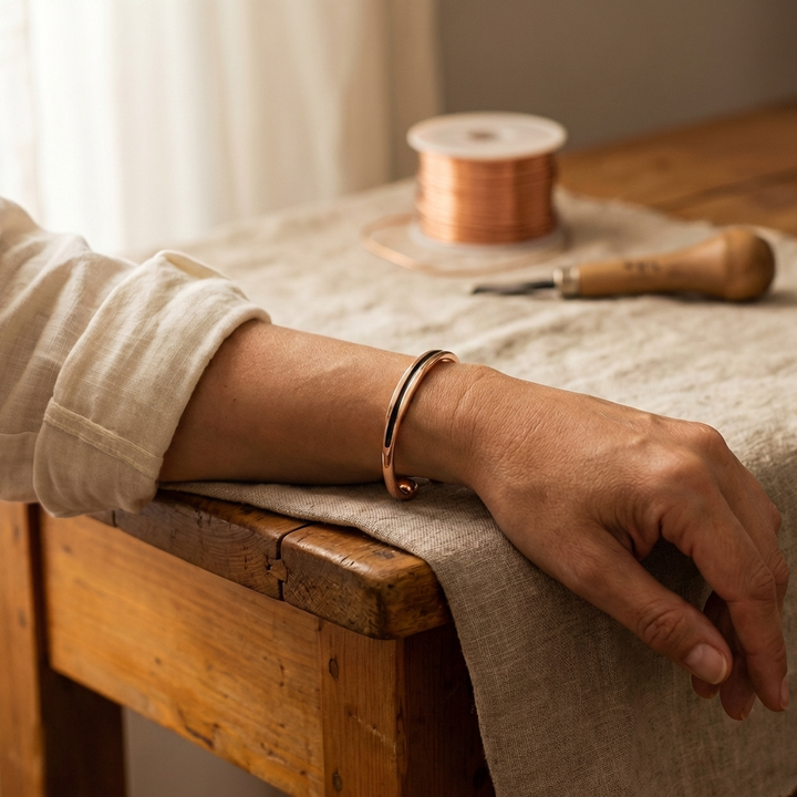 Copper Soul Vein Copper Bracelet