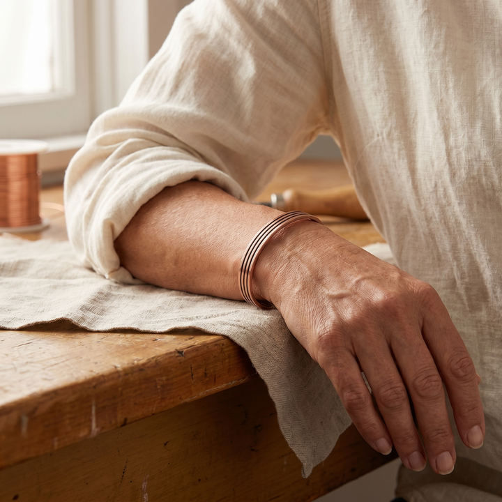 Copper Soul Sage Copper Bracelet