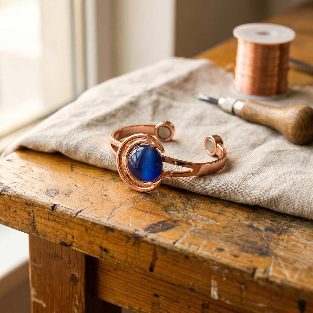 Copper Soul Sphere Copper Bracelet