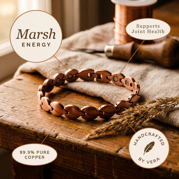 Copper Soul Marsh Copper Anklet