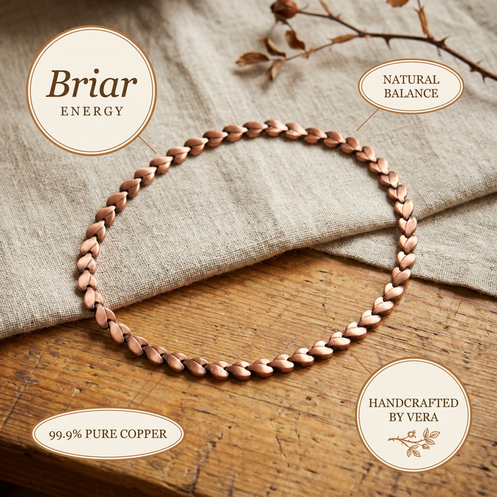 Copper Soul Briar Copper Necklace