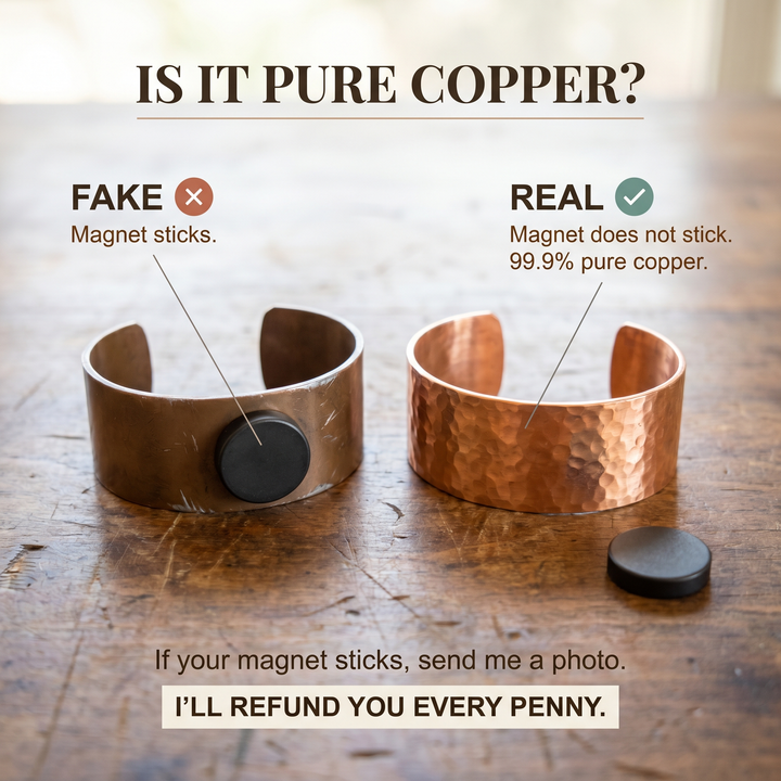 Copper Soul Wick Copper Bracelet