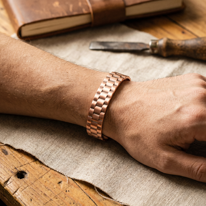 Copper Soul Ore Men's Copper Bracelet