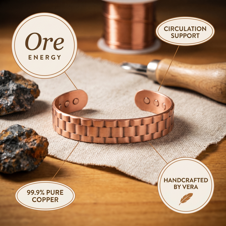 Copper Soul Ore Men's Copper Bracelet