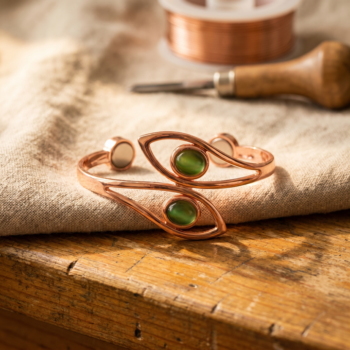 Copper Soul Opal Copper Bracelet