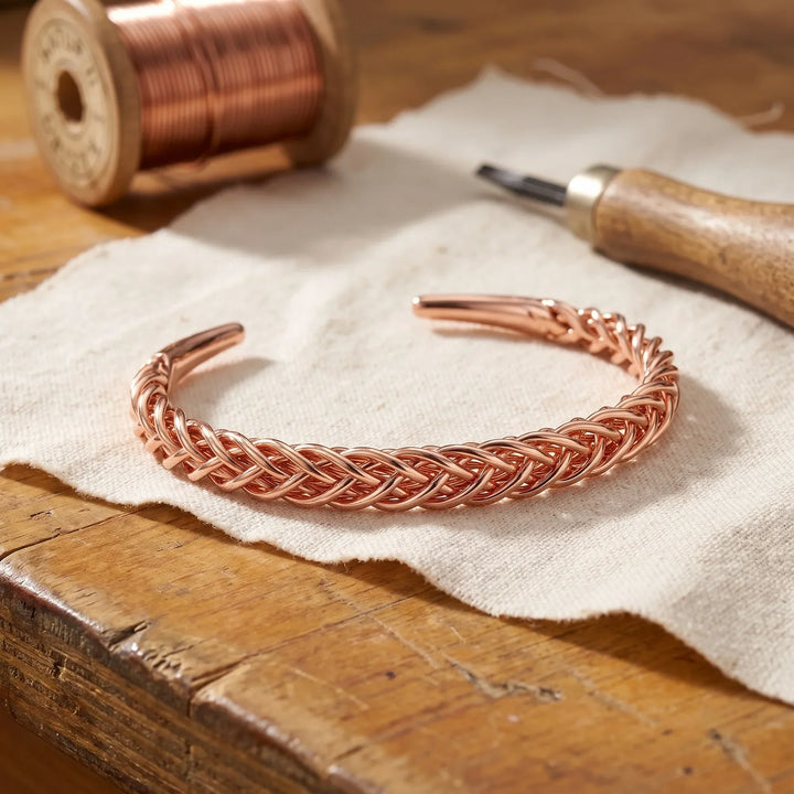 Copper Soul Fox Copper Bracelet